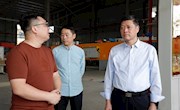 【创新突破 产业突围】王先波调研园区重点项目建设