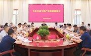 王先波主持召开安乡县合成生物产业发展工作调度会
