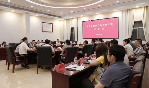 安乡县酱卤产业发展工作座谈会召开