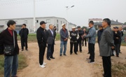 安乡县处级离退休干部参观考察重点项目建设