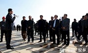 全市2015年度“三大战役”流动现场会代表来安视察