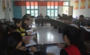 下渔口镇：以会代训部署党建工作