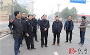 张阳现场调度我县部分重点城建项目建设