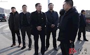 张阳视察全县重点交通建设项目