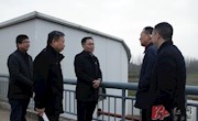 张阳督查调研我县防汛备汛工作
