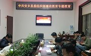 安乡县委组织部开展“三项教育” 专题学习