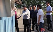 王兆铭检查指导环境保护工作