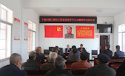 安乡：县委组织部长在软弱涣散党支部上党课
